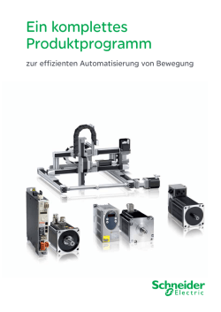 Ein komplettes Produktprogramm