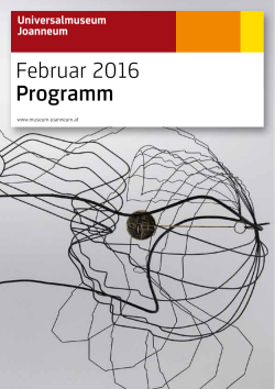Monatsprogramm Februar 2016