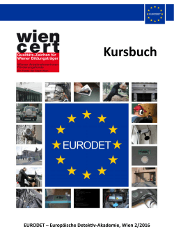 Kursbuch - EURODET