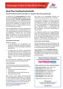 Dual Plus Fachhochschulreife - HIBB