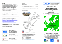 IALB-Seminar 2016 - Hochschule f&uuml;r Agrar