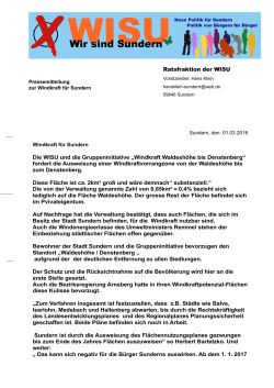 Briefvorlage DIN 5008 - Blickpunkt Arnsberg