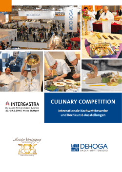 culinary competition - DEHOGA Baden