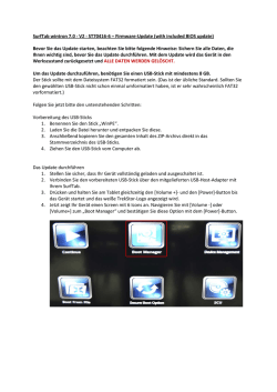 SurfTab wintron 7.0 - V2 - ST70416-6 – Firmware-Update