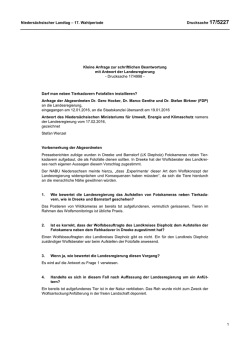 Drs. 17/5227  - Nieders&auml;chsischer Landtag