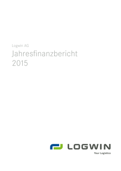 Jahresfinanzbericht 2015