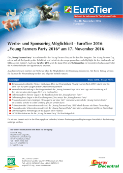 Young Farmers Party 2016