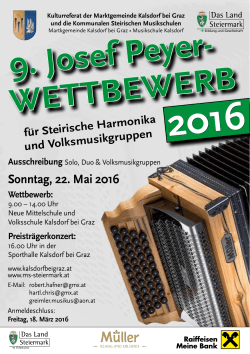 9. Josef Peyer - Kommunale Musikschulen Steiermark