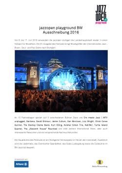als pdf-Datei - Jazzopen Stuttgart