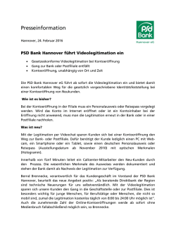Presseinformation vom 24.02.2016