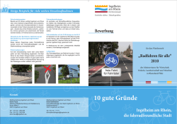 Einige Beispiele f&uuml;r viele weitere Einzelma&szlig;nahmen