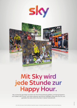Hier in Ihrer Sky Sportsbar servieren wir Ihnen Deutschlands