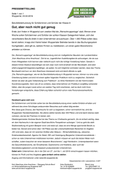 Infos - Vereinigung Bergischer Unternehmerverb&auml;nde eV