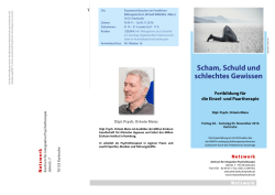 Scham, Schuld und schlechtes Gewissen - Netzwerk