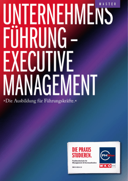 Infofolder Master-Studium