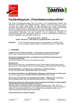 Informationen - Deutscher Beton- und Bautechnik
