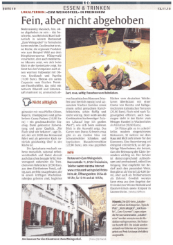 presse - Zum Weingockel