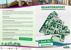 Illustriertes Faltblatt zu den Aufgaben des QM
