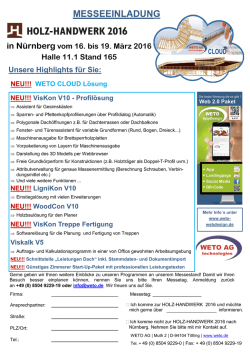 Infos - Weto AG