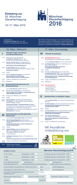 Einladung