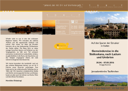 im Flyer - Jerusalemkirche Taufkirchen