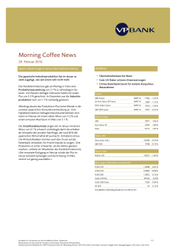 Morning Coffee News