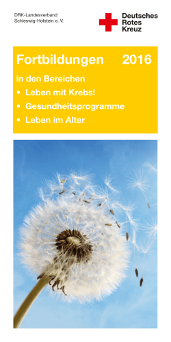 Jahresprogramm