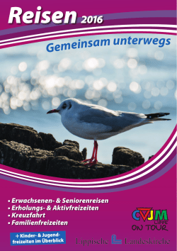 Reisen für Erwachsene und Senioren als  Datei - CVJM