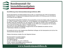IBV in D&uuml;sseldorf_THW - Bundesanstalt f&uuml;r Immobilienaufgaben