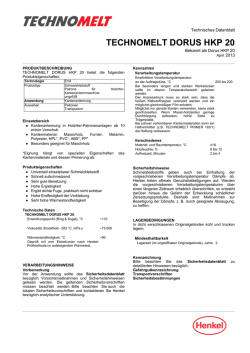 technomelt dorus hkp 20