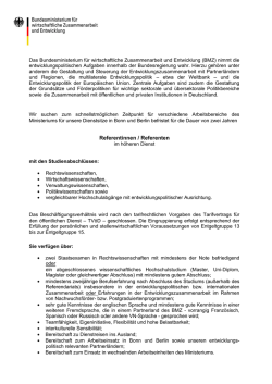 Referentinnen / Referenten - Bundesministerium f&uuml;r wirtschaftliche
