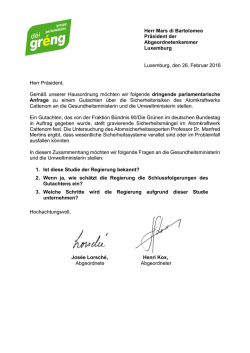 Herr Mars di Bartolomeo Pr&auml;sident der