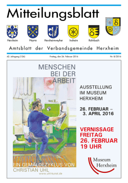 08/2016 - Verbandsgemeinde Herxheim