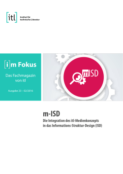 itl-Fachmagazin [i]m Fokus, Ausgabe 23/16-02