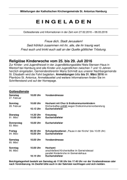 PDF-Datei - Katholische Kirchengemeinde St. Antonius Hamburg