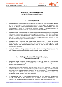 Management- Handbuch Handbuch Dok. - Nr.: Nr.