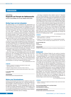diskussion - Deutsches &Auml;rzteblatt