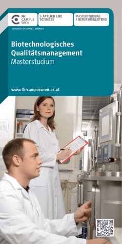 Info-Folder Biotechnologisches