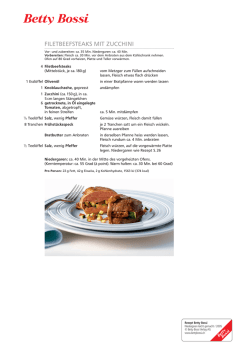 filetbeefsteaks mit zucchini