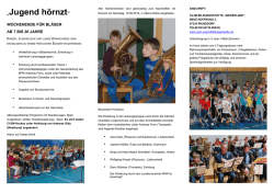 Jugend h&ouml;rnzt - CVJM Kreisverband L&uuml;denscheid eV