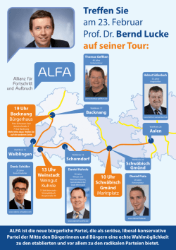 Infoblatt als