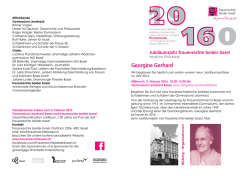 Detailprogramm - Frauenrechte beider Basel