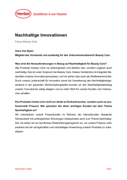 Interview mit Hans Van Bylen