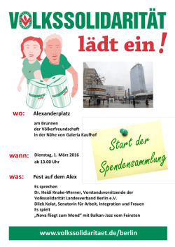 Informationen zur Auftaktveranstaltung hier.