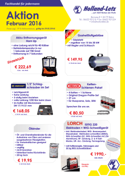 Zu unseren Monatsangeboten