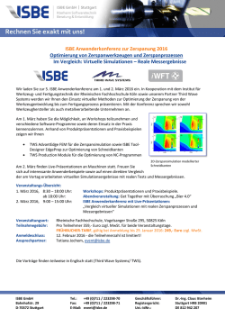 Herunterladen:  - Machining Innovations Network