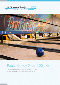 Pauly Safety Guard GS(-X) - bei der Schlosserei Pauly GmbH