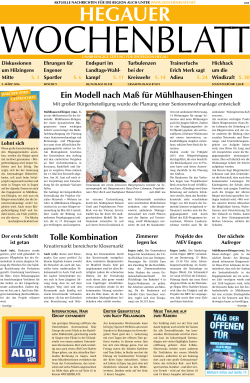 Obere-Hegau - Wochenblatt