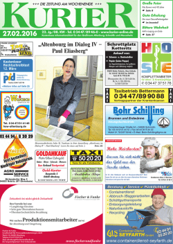 188 Tage - Kurier Verlag KG