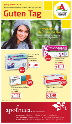 Guten Tag - Apotheca